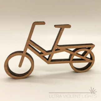 A Midtail bike figure in maple